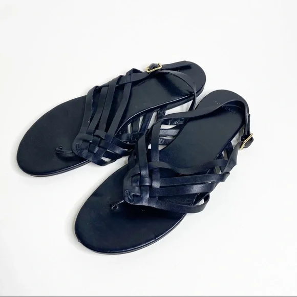 Cole Haan | Shoes | Cole Haan Black Leather Crisscross  display picture 3